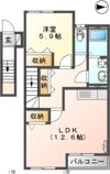 秋桜の間取り画像