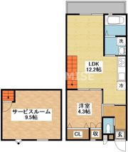 modern palazzo住吉ヒルズの間取り画像