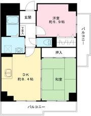 パレラガールの間取り画像