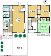 河合邸の間取り画像