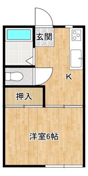 第2サンハウスの間取り画像