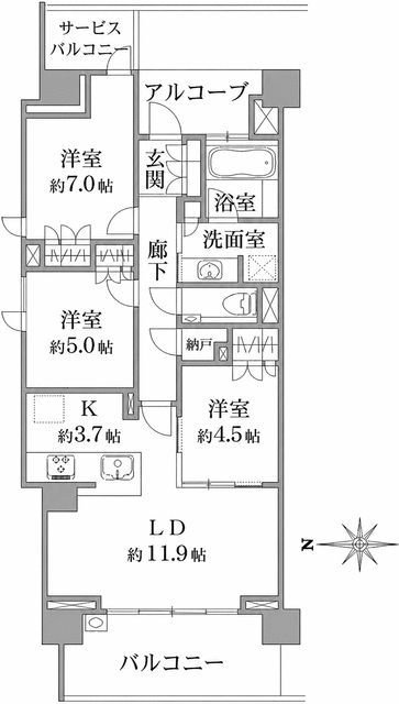 間取図