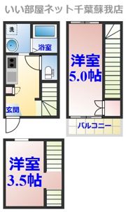 クノッソス末広の間取り画像
