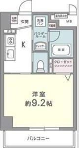 カルムクレール2.5.8の間取り画像