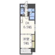 レジディア京町堀の間取り画像