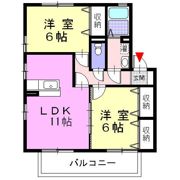 ノーバルイーストの間取り画像