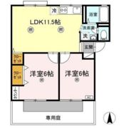 グレースハイツ B棟の間取り画像