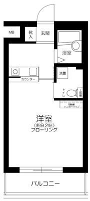 メイツ品川南の間取り画像