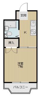 ピース・クラージュAの間取り画像
