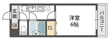 クロシオハイツⅤの間取り画像