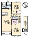 パッサーレ 弐番館の間取り画像