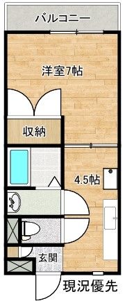 ソレイユ・ルヴァン上乃木の間取り画像