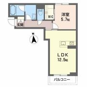 ヴォワレ エ フルール新北町の間取り画像