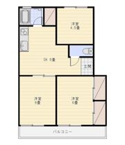 ベルマンションの間取り画像