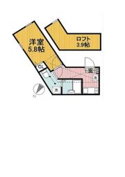 ハピーハイツの間取り画像