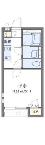 クレイノ加山荘の間取り画像