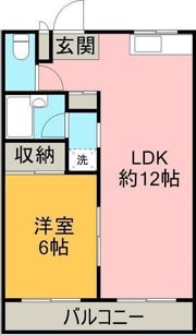 mach village A棟の間取り画像
