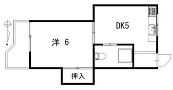 コーポ吉田の間取り画像