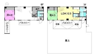 ライトフラッツビルの間取り画像