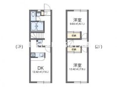 レオパレスクールの間取り画像