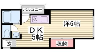 丸山ビルの間取り画像