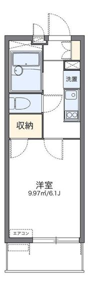 レオパレスリルト保土ヶ谷の間取り画像