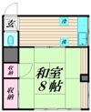 アパート中道の間取り画像