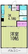 マンション富士の間取り画像