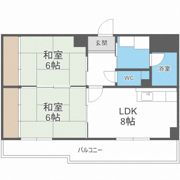 タカマツレジデンス布施southの間取り画像