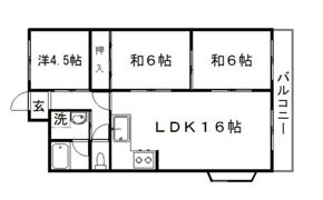 YSビル岡南の間取り画像