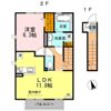 Casa K＆K Ⅱの間取り画像
