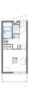 レオパレスウエストサイド白山の間取り画像