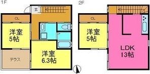 UNICUBE大森2の間取り画像