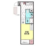 リブレ花京院の間取り画像