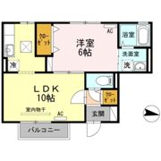 ファインシークB棟の間取り画像