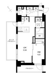 オーキッドレジデンス浜田山の間取り画像