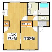 ベルエポック竹園の間取り画像