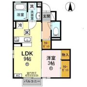 バレンティアの間取り画像