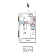 スプランディッドライズ新大阪ノースの間取り画像