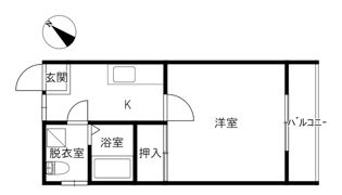 アニエス808の間取り画像