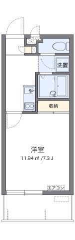クレイノアカギの間取り画像
