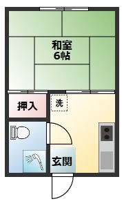 クローバーハウスの間取り画像