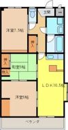 ガーデン山内5の間取り画像