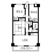 ソレアードうねのの間取り画像