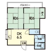 サンセール健軍東の間取り画像
