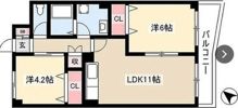 スイートハイツの間取り画像