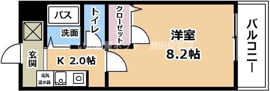 グランデアジュダの間取り画像