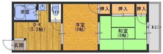 トップイット門真の間取り画像