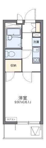 レオパレスパンシーの間取り画像