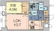 ミラージュパレス新梅田Cielo（シエロ）の間取り画像